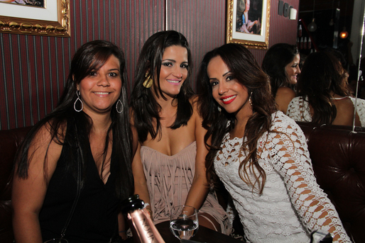 Mariana, Carol Braga e Carla Cristina