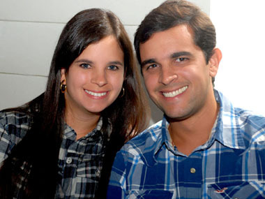 Karine Carvalho e Dr.Leandro Balthazar.