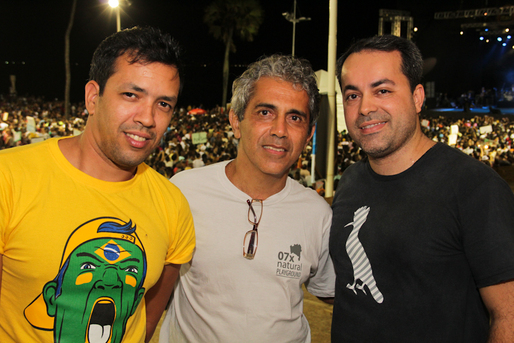 Andre Reis, Jota Veloso e Ginno Larry