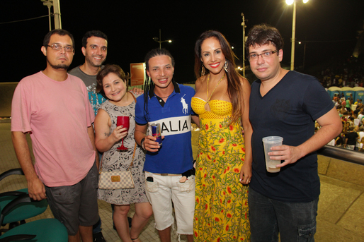 Augusto Jobim, Marden Braga, Fernanda Waxman, Mario Pastorinho, Carla Cristina e Gustavo Azevedo