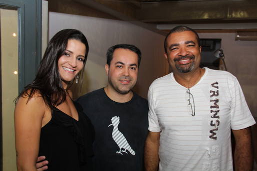 Carol Braga, Ginno Larry e Adenilton Suzarte