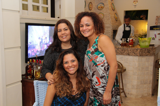 Cybele Gasetha, Ana Cláudia Caldas e Milena Leão