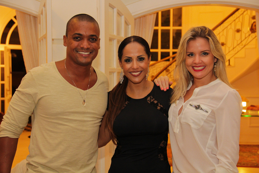 Diney Azevedo, Carla Cristina e Luciana Fialho