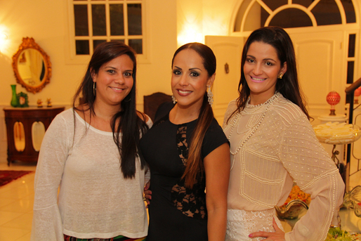 Mariana Pitta, Carla Cristina e Carol Braga