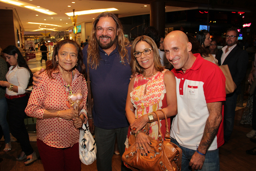 Licia Fabio, Jorge Thadeu, Sylvia Gladys e Lucius Gaudenzi