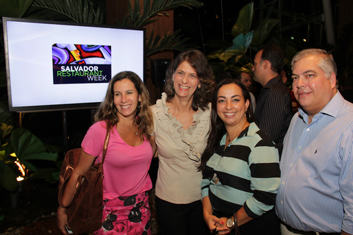 Rose Pires, Silvana Lelis, Patricia e Marcio Maia