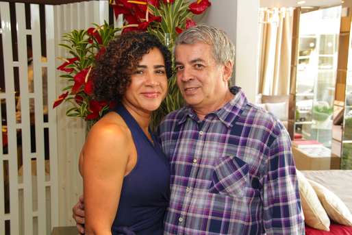 Jacqueline Moreira e Marcos Sacramento