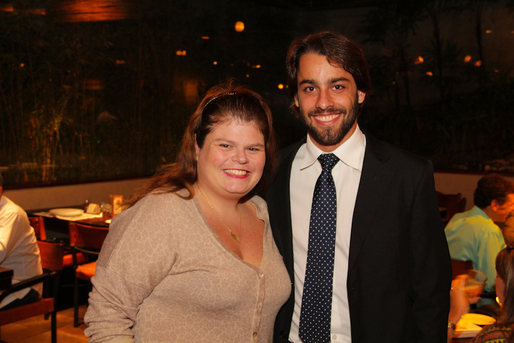 Fernanda Lebran e João Pedro Tanajura