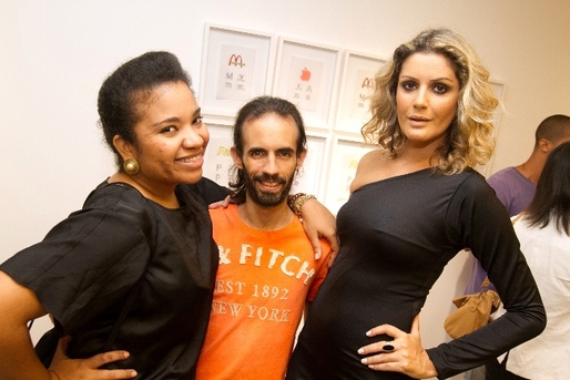 ANA PAULA PEREIRA, ESTEFANO DIAZ E DANY BRUGNI