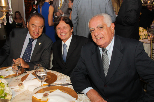 Paulo Sampaio, Guto Amoedo e Sergio Leite