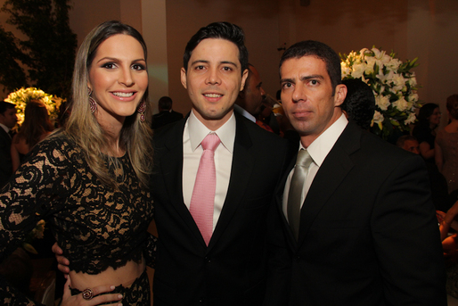 Carol Brasileiro, Francis Sampaio e Caio Alvez