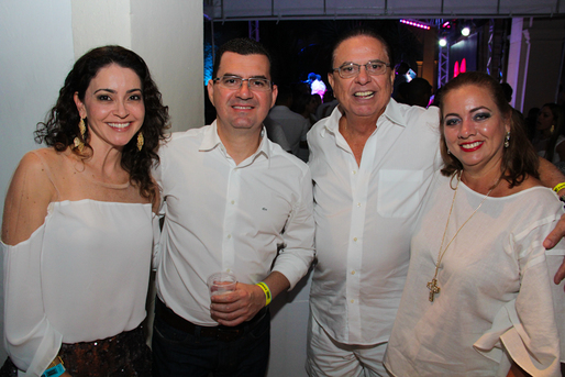 Maisa Rios, Ederval Oliveira, Daniel e Lia Soares