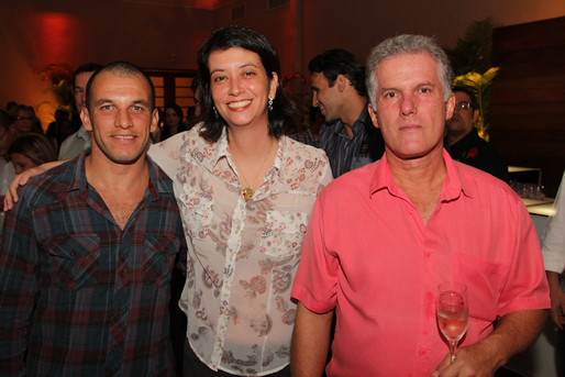 Eraldo Terceiro, Alessandra Hattori e Danilo Engel