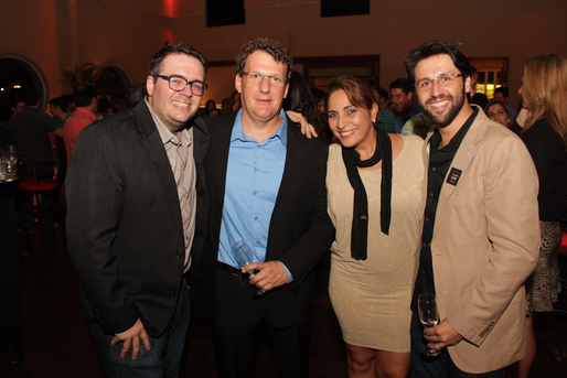 Leonardo Rocon, Sandro Macari, Dina rachid e Pedro Luz