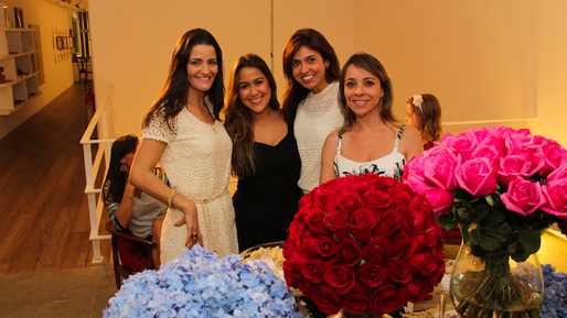 Carol Braga, Luciana, Ticyana Carvalho e Andressa Ferreira