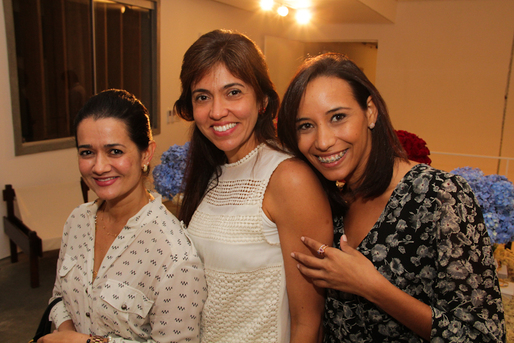 Pier Luz, Ticyana Carvalho e Mariana Galvão