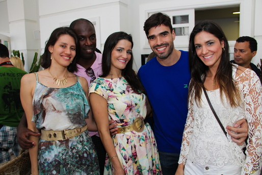 Camila e Robson Santana, Carol Braga, Rui e Aline Barradas