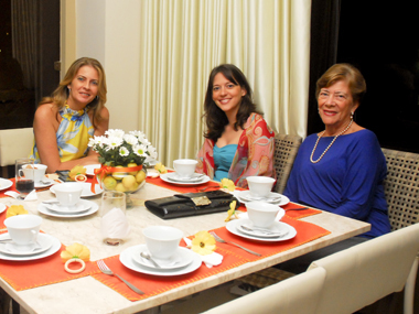 Adriana Gordilho, Fernanda Mutti e Dilia Gordilho