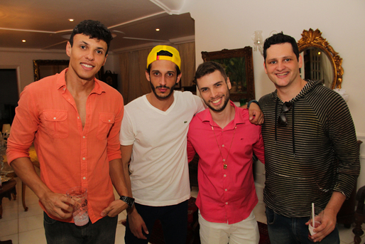 Lucas Cardoso, Rafael Gomes, Hugo Porto e daniel Carvalho