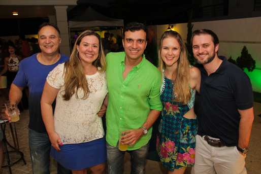 Marcus Serra, Rozzanne Alves, Marden Braga, Livia e Fabiano Borre