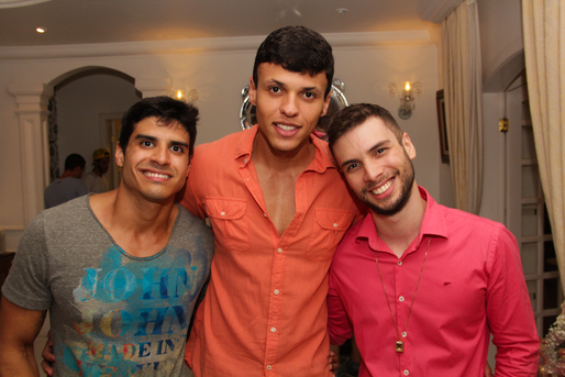 Rodrigo Limeira, Lucas Cardoso e Hugo Porto