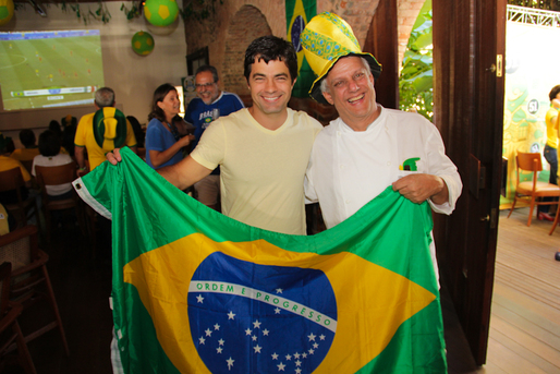 Marcelo Faustini e Edinho Engel