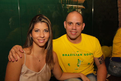 Lisiane Arouca e Fabricio Lemos