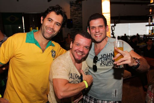 José Augusto Jr, Danilo Freitas e Robson Souza