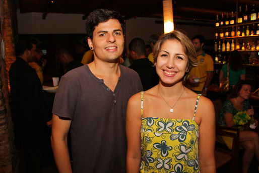 Vitor Villar e Juliana Lisboa