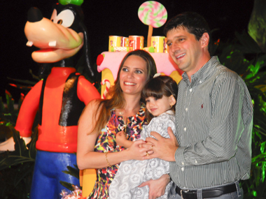 Fernanda Souza, Francisco Vidotti e Maria Clara