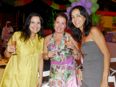 Gabriela Vieiras, Daniela Borges e Ana Paula Borges