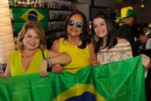 Lena Lebram, Heli Costa e Paloma Saavetra