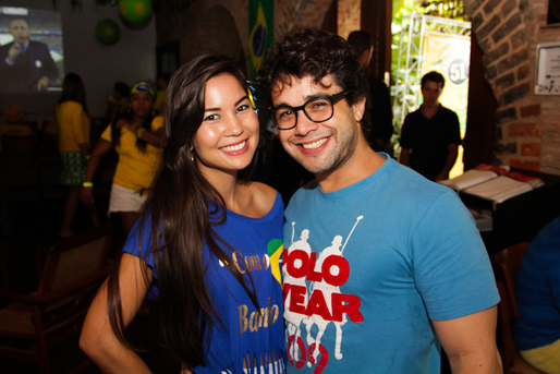 Luciana Oliva e Gabriel Lobo