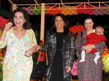 Tita Souza, Ozana Barreto, Lua e Sofia