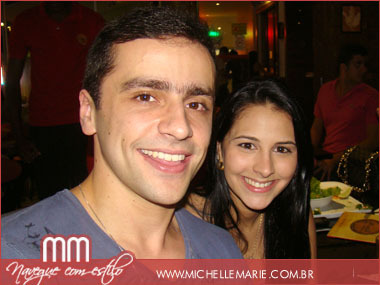 Bruno Antonelli e Melina Souza