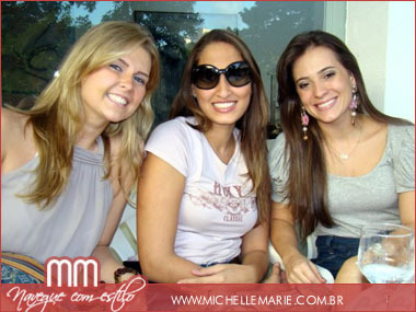 Renata Hebert, Ítala Benevides e Gabriela Alves