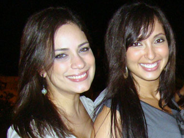 Celila Borja e Raquel Guimaraes