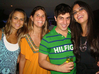 Marcela Salviano, Diana Benjamin, Neto Baqueiro e Michelle Nolasko