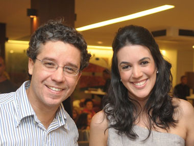 José Raimundo Marcelino e Carolina Bittencourt.