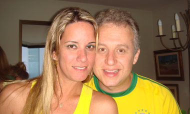 Daniela Waxman e Roberto Caetano