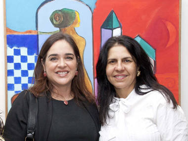 Adriana Amaral e Laura Tanure