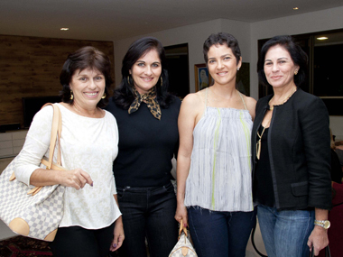 Leila Mesquita, Cyntia Borjas,Luciana Mastique e Tania Tavares!