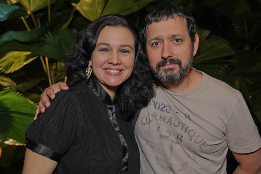 Veronica Macedo e Caco Marinho