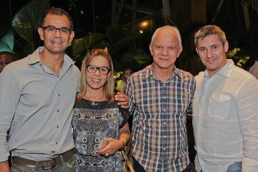 Fernando Reis, Sylvia Gladys, Ben-hur e Ricardo Secio