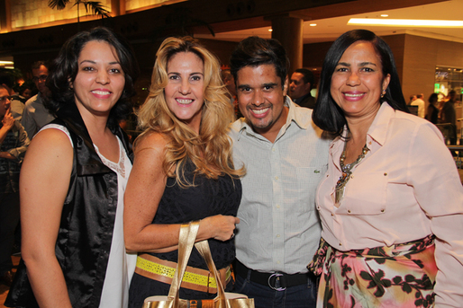 Brenda Hocama, Vania Brandão, Bruno Guima e Ana Cristina Montenegro