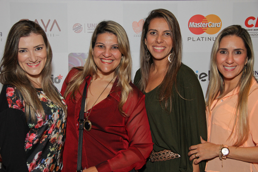 Aiane Oliviera, Helaine Schindler, Luciana schitini e Cristiane Dib