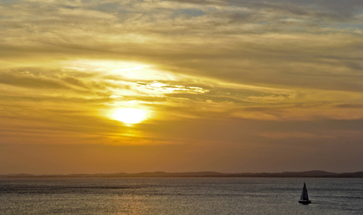 Pôr do Sol da Baia de Todos os Santos