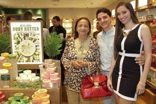 Licia Fabio, Rogerio e Louise Gomes_