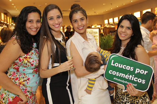 Indira Ferrari, Louise Gomes, Larissa Actis e Rosane Borges