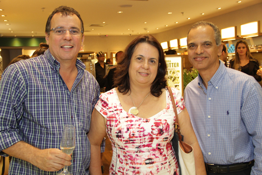 José Mauro, Teresa Cristina e Silvio Roberto